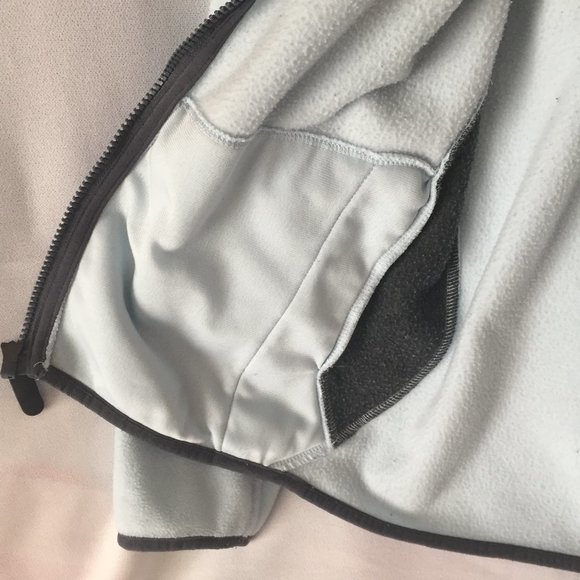 Columbia Full Zip Hooded Fleece Jacket Wmn S /Blue - Picture 12 of 12